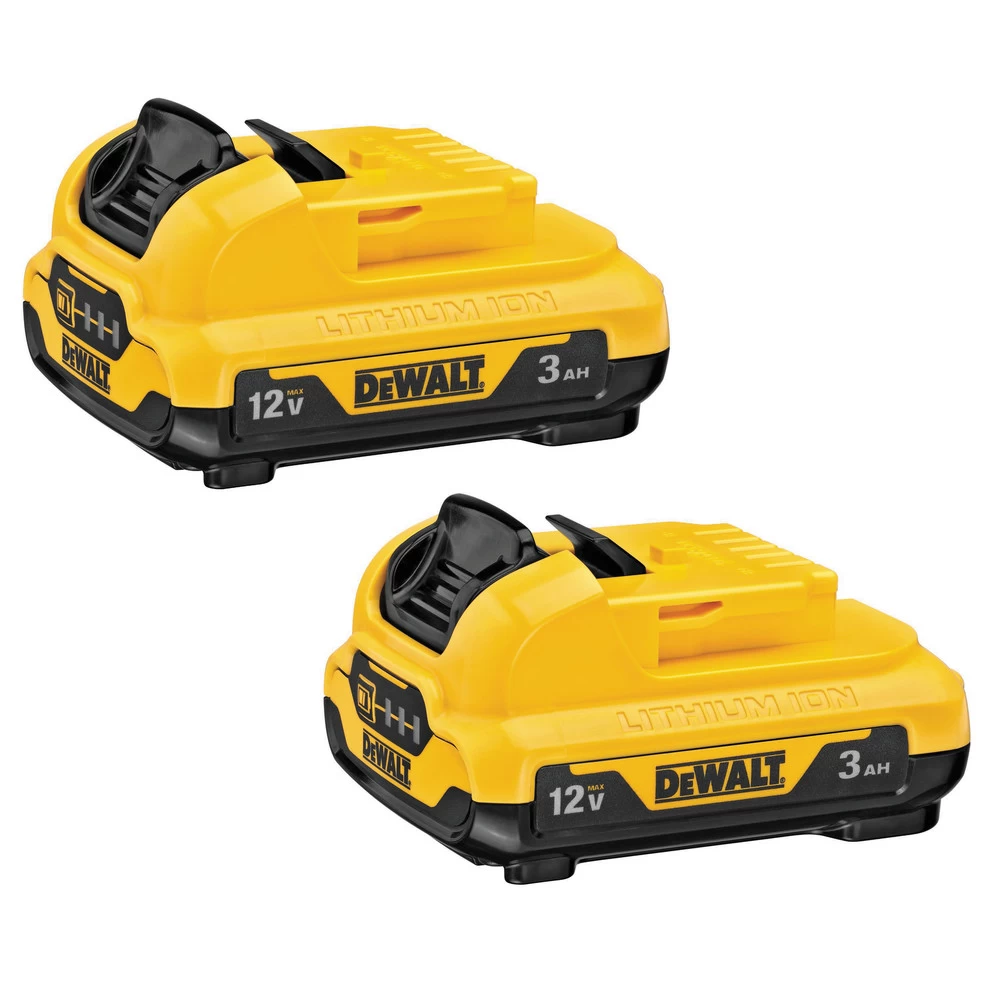 Dewalt 12V MAX 3Ah Battery (2-Pack) - DCB124-2 4 Dewalt 12V MAX 3Ah Battery (2-Pack) - DCB124-2 - Image 2