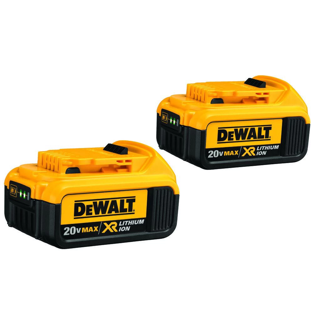 Dewalt 20V MAX XR 4Ah Battery (2-Pack) - DCB204-2 3 Dewalt 20V MAX XR 4Ah Battery (2-Pack) - DCB204-2