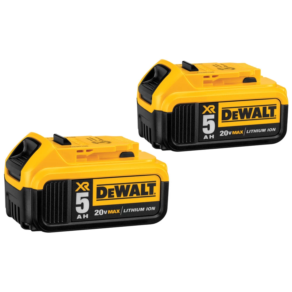 Dewalt DCB205-2 20V MAX XR 5Ah Battery (2-Pack) 3 Dewalt DCB205-2 20V MAX XR 5Ah Battery (2-Pack)