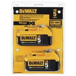 Dewalt DCB205-2 20V MAX XR 5Ah Battery (2-Pack) 7 Dewalt DCB205-2 20V MAX XR 5Ah Battery (2-Pack) -PowerPro Tools dewndcb205 2 b