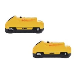 Dewalt DCB230-2 20V MAX 3Ah Compact Battery (2-Pack)