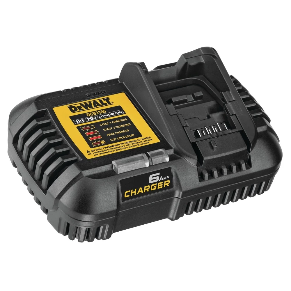 Dewalt 20V MAX XR Lithium-Ion Batteries And Fast Charger Starter Kit (4 Ah/6 Ah) - DCB246CK 7 Dewalt 20V MAX XR Lithium-Ion Batteries And Fast Charger Starter Kit (4 Ah/6 Ah) - DCB246CK - Image 5
