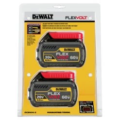Dewalt DCB606-2 20V/60V MAX FLEXVOLT 6Ah Battery (2-Pack) -PowerPro Tools dewndcb606 2 c