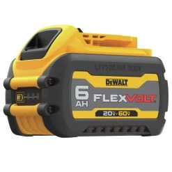 Dewalt FLEXVOLT 20V/60V MAX Lithium-Ion Battery And Charger Starter Kit (6 Ah) - DCB606C -PowerPro Tools dewndcb606c h