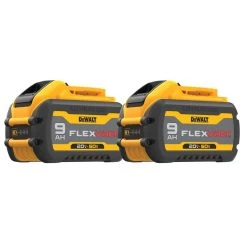Dewalt DCB609-2 20V/60V MAX FLEXVOLT 9Ah Battery (2-Pack) -PowerPro Tools dewndcb6092 b