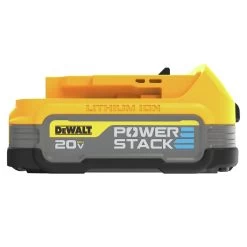 Dewalt 20V MAX POWERSTACK Compact Lithium-Ion Battery And Charger Starter Kit (1.7 Ah) - DCBP034C 14 Dewalt 20V MAX POWERSTACK Compact Lithium-Ion Battery And Charger Starter Kit (1.7 Ah) - DCBP034C -PowerPro Tools dewndcbp034c b