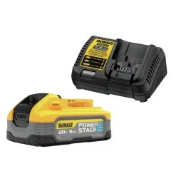 Dewalt DCBP520C POWERSTACK 20V MAX 5 Ah Lithium-Ion Battery And Charger Kit