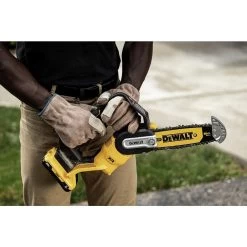 Dewalt DCCS623L1 20V MAX Brushless Lithium-Ion 8 In. Cordless Pruning Chainsaw Kit (3 Ah) -PowerPro Tools dewndccs623l1 h