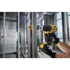 Dewalt 20V MAX XR ATOMIC Brushless Lithium-Ion 1/2 In. Cordless Compact Drill Driver Kit With 3 Batteries Bundle (1.5 Ah/4 Ah) - DCD708C2-DCB204-BNDL -PowerPro Tools dewndcd708c2 dcb204 bndl h