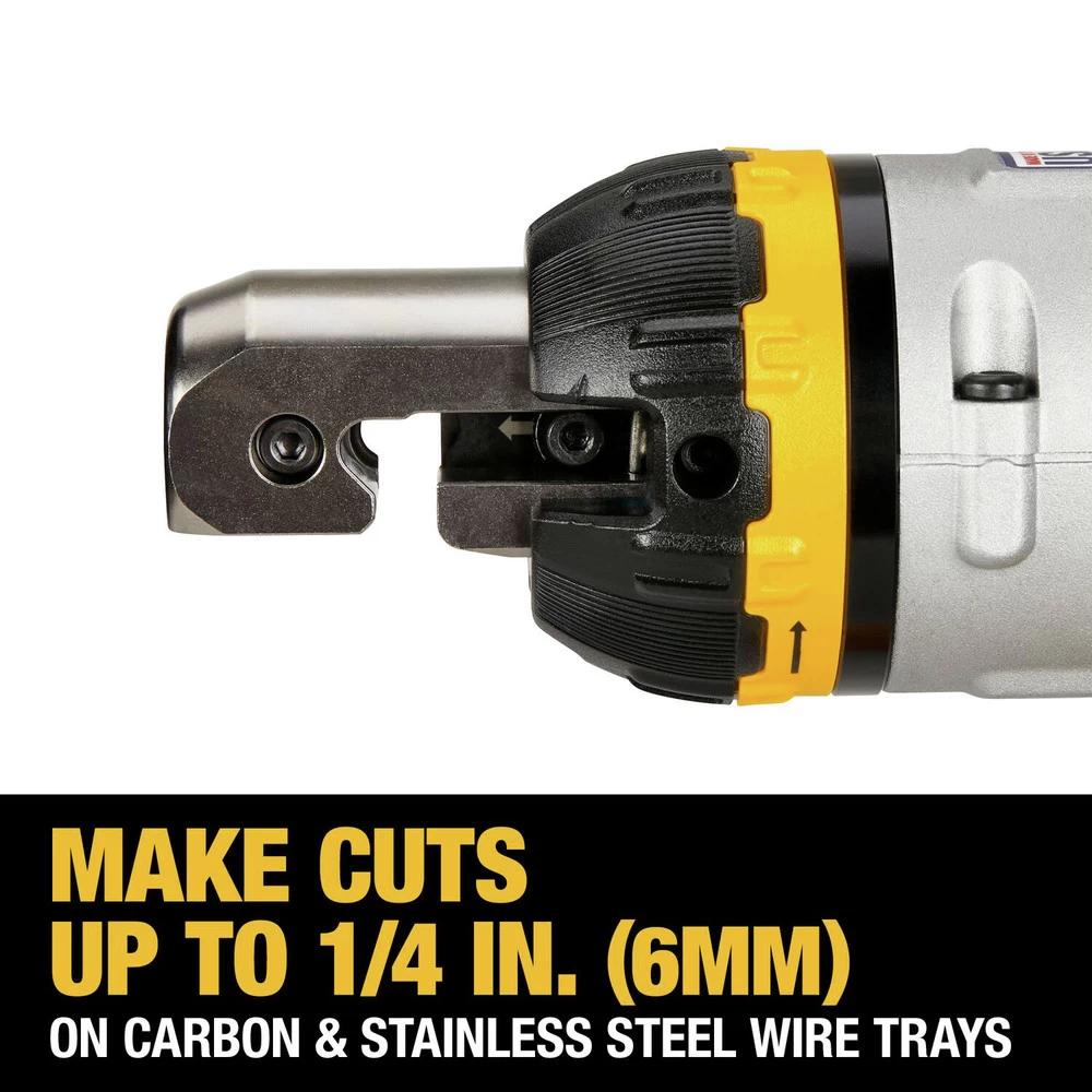 Dewalt 20V MAX XR Brushless Lithium-Ion Cordless Wire Mesh Cable Tray Cutter Kit (2 Ah) - DCE158D1 6 Dewalt 20V MAX XR Brushless Lithium-Ion Cordless Wire Mesh Cable Tray Cutter Kit (2 Ah) - DCE158D1 - Image 4