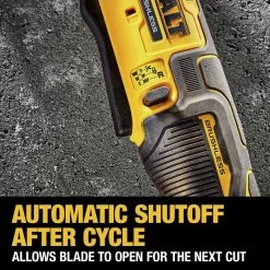 Dewalt 20V MAX XR Brushless Lithium-Ion Cordless Wire Mesh Cable Tray Cutter Kit (2 Ah) - DCE158D1 17 Dewalt 20V MAX XR Brushless Lithium-Ion Cordless Wire Mesh Cable Tray Cutter Kit (2 Ah) - DCE158D1 -PowerPro Tools dewndce158d1 e