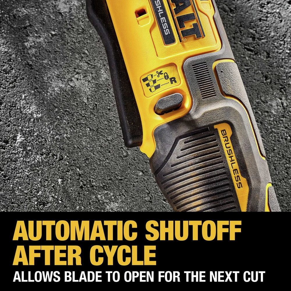 Dewalt 20V MAX XR Brushless Lithium-Ion Cordless Wire Mesh Cable Tray Cutter Kit (2 Ah) - DCE158D1 8 Dewalt 20V MAX XR Brushless Lithium-Ion Cordless Wire Mesh Cable Tray Cutter Kit (2 Ah) - DCE158D1 - Image 6