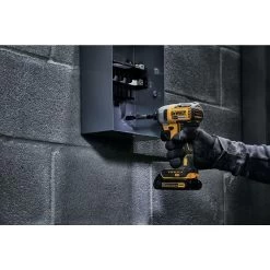 Dewalt 20V MAX Brushless Lithium-Ion 1/4 In. Cordless Impact Driver Kit With (2) 1.3 Ah Batteries - DCF787C2 16 Dewalt 20V MAX Brushless Lithium-Ion 1/4 In. Cordless Impact Driver Kit With (2) 1.3 Ah Batteries - DCF787C2 -PowerPro Tools dewndcf787c2 d