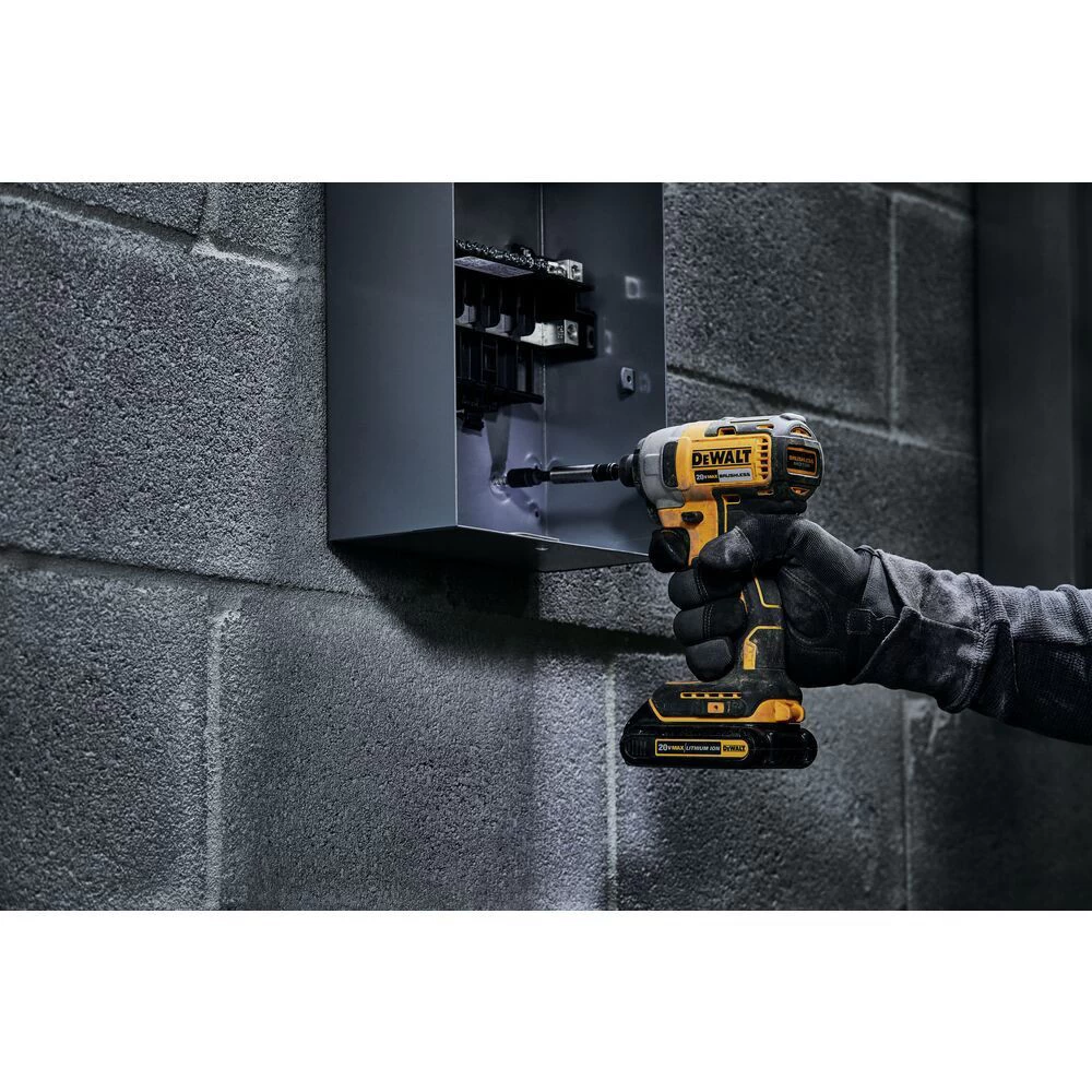 Dewalt 20V MAX Brushless Lithium-Ion 1/4 In. Cordless Impact Driver Kit With (2) 1.3 Ah Batteries - DCF787C2 7 Dewalt 20V MAX Brushless Lithium-Ion 1/4 In. Cordless Impact Driver Kit With (2) 1.3 Ah Batteries - DCF787C2 - Image 5