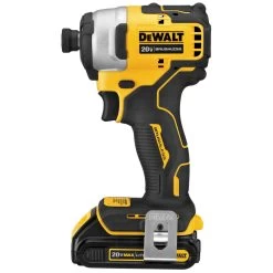 Dewalt ATOMIC 20V MAX Brushless Lithium-Ion 1/4 In. Cordless Impact Driver Kit (1.5 Ah) - DCF809C1 -PowerPro Tools dewndcf809c1 b