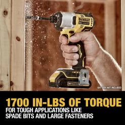 Dewalt 20V MAX Brushless Lithium-Ion 1/4 In. Cordless Impact Driver (Tool Only) - DCF840B -PowerPro Tools dewndcf840b j