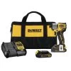 Dewalt 20V MAX Brushless Lithium-Ion 1/4 In. Cordless Impact Driver Kit With 2 Batteries (1.5 Ah) - DCF840C2