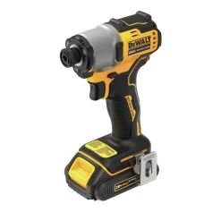 Dewalt 20V MAX Brushless Lithium-Ion 1/4 In. Cordless Impact Driver Kit With 2 Batteries (1.5 Ah) - DCF840C2 -PowerPro Tools dewndcf840c2 c