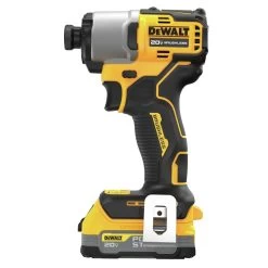 Dewalt 20V MAX Brushless Lithium-Ion 1/4 In. Cordless Impact Driver Kit (1.7 Ah) - DCF840E1 -PowerPro Tools dewndcf840e1 b