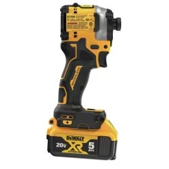 Dewalt DCF850P2 ATOMIC 20V MAX Brushless Lithium-Ion 1/4 In. Cordless 3-Speed Impact Driver Kit With 2 Batteries (5 Ah) -PowerPro Tools dewndcf850p2 d