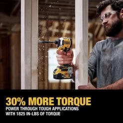 Dewalt DCF850P2 ATOMIC 20V MAX Brushless Lithium-Ion 1/4 In. Cordless 3-Speed Impact Driver Kit With 2 Batteries (5 Ah) -PowerPro Tools dewndcf850p2 l