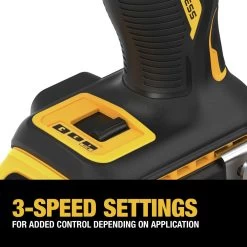 Dewalt DCF850P2 ATOMIC 20V MAX Brushless Lithium-Ion 1/4 In. Cordless 3-Speed Impact Driver Kit With 2 Batteries (5 Ah) -PowerPro Tools dewndcf850p2 n