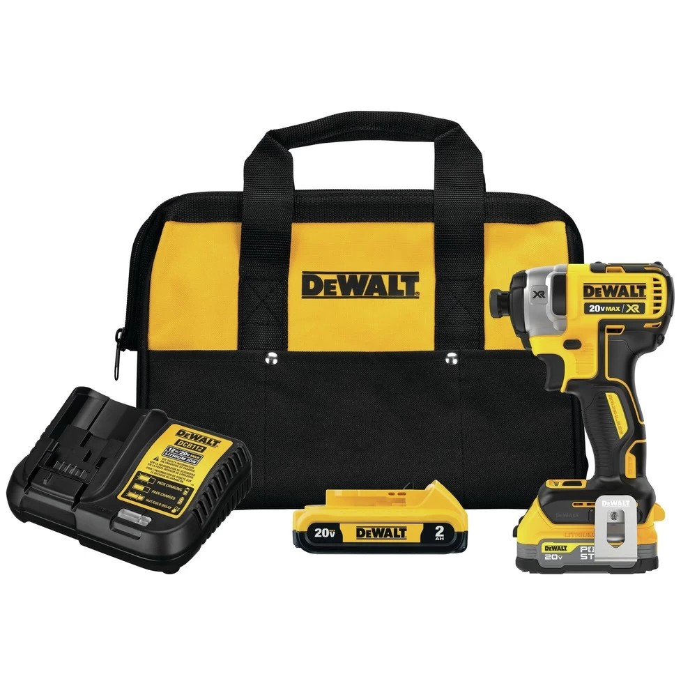 Dewalt 20V MAX XR Brushless Lithium-Ion 1/4 In. Cordless 3-Speed Impact Driver Kit (1.7 Ah) - DCF887D1E1 3 Dewalt 20V MAX XR Brushless Lithium-Ion 1/4 In. Cordless 3-Speed Impact Driver Kit (1.7 Ah) - DCF887D1E1