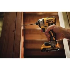 Dewalt 20V MAX XR Brushless Lithium-Ion 1/4 In. Cordless 3-Speed Impact Driver Kit With (2) 2 Ah Batteries - DCF887D2 -PowerPro Tools dewndcf887d2 f