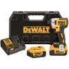 Dewalt 20V MAX XR 4.0 Ah Cordless Lithium-Ion 1/4 In. Brushless Impact Driver Kit - DCF887M2 -PowerPro Tools dewndcf887m2