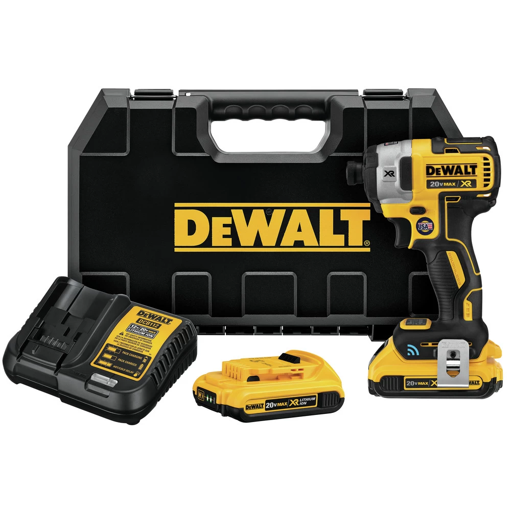 Dewalt DCF888D2 20V MAX XR 2.0 Ah Cordless Lithium-Ion Brushless Tool Connect 1/4 In. Impact Driver Kit 3 Dewalt DCF888D2 20V MAX XR 2.0 Ah Cordless Lithium-Ion Brushless Tool Connect 1/4 In. Impact Driver Kit