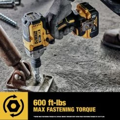 Dewalt 20V MAX XR Brushless Lithium-Ion 1/2 In. Cordless Mid-Range Impact Wrench With Detent Pin Anvil (Tool Only) - DCF892B 17 Dewalt 20V MAX XR Brushless Lithium-Ion 1/2 In. Cordless Mid-Range Impact Wrench With Detent Pin Anvil (Tool Only) - DCF892B -PowerPro Tools dewndcf892b h
