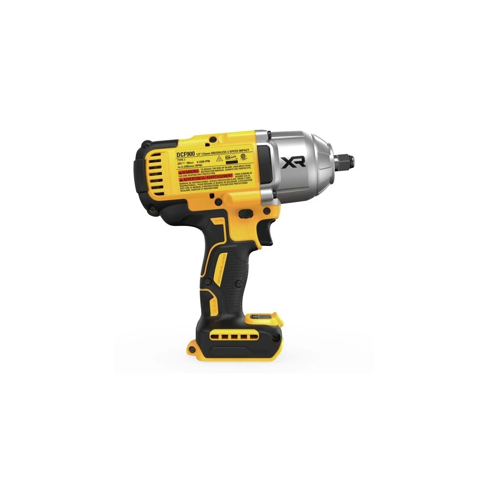 Dewalt 20V MAX XR Brushless Lithium-Ion 1/2 In. Cordless High Torque Impact Wrench With Hog Ring Anvil (Tool Only) - DCF900B 6 Dewalt 20V MAX XR Brushless Lithium-Ion 1/2 In. Cordless High Torque Impact Wrench With Hog Ring Anvil (Tool Only) - DCF900B - Image 4