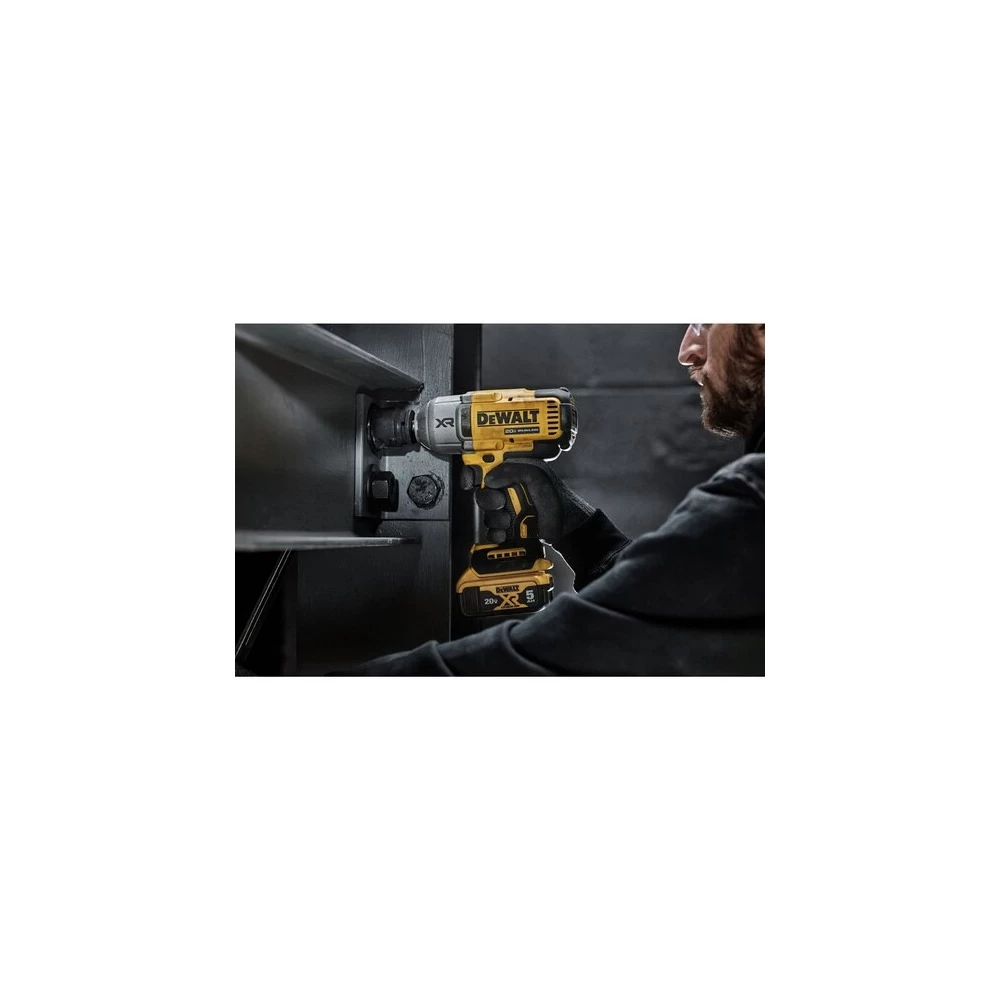 Dewalt 20V MAX XR Brushless Lithium-Ion 1/2 In. Cordless High Torque Impact Wrench Kit With Hog Ring Anvil (5 Ah) - DCF900P1 11 Dewalt 20V MAX XR Brushless Lithium-Ion 1/2 In. Cordless High Torque Impact Wrench Kit With Hog Ring Anvil (5 Ah) - DCF900P1 - Image 9
