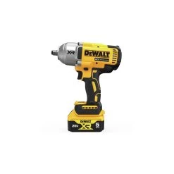 Dewalt 20V MAX XR Brushless Lithium-Ion 1/2 In. Cordless High Torque Impact Wrench Kit With Hog Ring Anvil And 2 Batteries (5 Ah) - DCF900P2 -PowerPro Tools dewndcf900p2 b