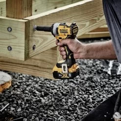 Dewalt 20V MAX Brushless Lithium-Ion 1/2 In. Cordless Impact Wrench With Hog Ring Anvil (Tool Only) - DCF911B 19 Dewalt 20V MAX Brushless Lithium-Ion 1/2 In. Cordless Impact Wrench With Hog Ring Anvil (Tool Only) - DCF911B -PowerPro Tools dewndcf911b b