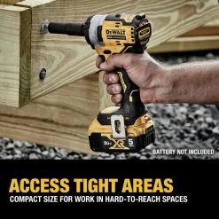 Dewalt 20V MAX Brushless Lithium-Ion 1/2 In. Cordless Impact Wrench With Hog Ring Anvil (Tool Only) - DCF911B 18 Dewalt 20V MAX Brushless Lithium-Ion 1/2 In. Cordless Impact Wrench With Hog Ring Anvil (Tool Only) - DCF911B -PowerPro Tools dewndcf911b j