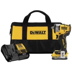 Dewalt 20V MAX Brushless Lithium-Ion 1/2 In. Cordless Impact Wrench Kit (1.7 Ah) - DCF911E1