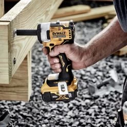 Dewalt 20V MAX Brushless Lithium-Ion 3/8 In. Cordless Impact Wrench With Hog Ring Anvil (Tool Only) - DCF913B -PowerPro Tools dewndcf913b b