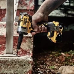 Dewalt 20V MAX Brushless Lithium-Ion 3/8 In. Cordless Impact Wrench With Hog Ring Anvil Kit With 2 Batteries (5 Ah) - DCF913P2 -PowerPro Tools dewndcf913p2 e