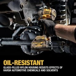 Dewalt DCF921P2 ATOMIC 20V MAX Brushless Lithium-Ion 1/2 In. Cordless Impact Wrench With Hog Ring Anvil Kit With 2 Batteries (5 Ah) -PowerPro Tools dewndcf921p2 m