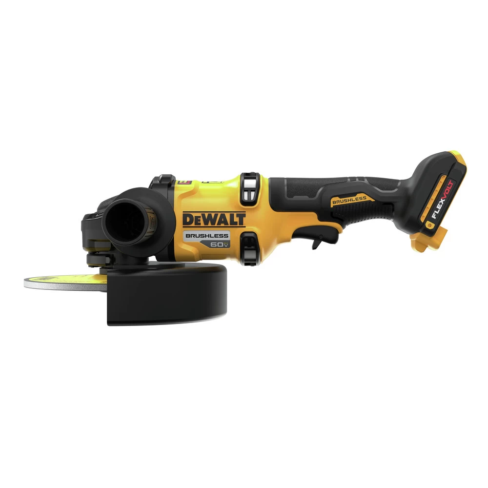 Dewalt FLEXVOLT 60V MAX Brushless Lithium-Ion 7 In. Cordless Grinder With Kickback Brake Kit With 2 Batteries (9 Ah) - DCG440X2 6 Dewalt FLEXVOLT 60V MAX Brushless Lithium-Ion 7 In. Cordless Grinder With Kickback Brake Kit With 2 Batteries (9 Ah) - DCG440X2 - Image 4