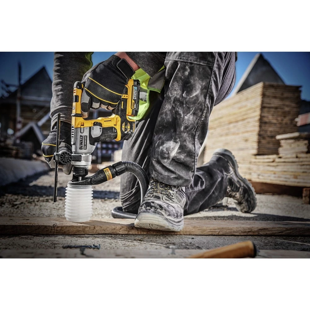Dewalt 20V MAX Brushless 5/8 In. Cordless ATOMIC SDS PLUS Rotary Hammer Kit (1.7 Ah) - DCH172E2 11 Dewalt 20V MAX Brushless 5/8 In. Cordless ATOMIC SDS PLUS Rotary Hammer Kit (1.7 Ah) - DCH172E2 - Image 9