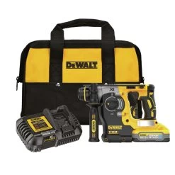 Dewalt 20V MAX XR Brushless Lithium-Ion 1 In. Cordless SDS PLUS Rotary Hammer Kit (5 Ah) - DCH273H1