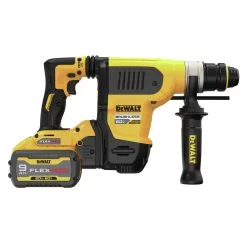 Dewalt 60V MAX Brushless Lithium-Ion 1-1/4 In. Cordless SDS Plus Rotary Hammer Kit With 2 Batteries (9 Ah) - DCH416X2 16 Dewalt 60V MAX Brushless Lithium-Ion 1-1/4 In. Cordless SDS Plus Rotary Hammer Kit With 2 Batteries (9 Ah) - DCH416X2 -PowerPro Tools dewndch416x2 d