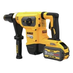 Dewalt DCH481X2 60V MAX Brushless Lithium-Ion Cordless 1-9/16 In. SDS MAX Combination Rotary Hammer Kit (9 Ah) -PowerPro Tools dewndch481x2 f