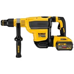 Dewalt 60V MAX Brushless Lithium-Ion SDS Max 1-3/4 In. Cordless Combination Rotary Hammer Kit With 2 Batteries (9 Ah) - DCH614X2 -PowerPro Tools dewndch614x2 b
