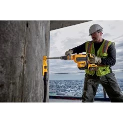 Dewalt 60V MAX Brushless Lithium-Ion SDS Max 1-3/4 In. Cordless Combination Rotary Hammer Kit With 2 Batteries (9 Ah) - DCH614X2 -PowerPro Tools dewndch614x2 h