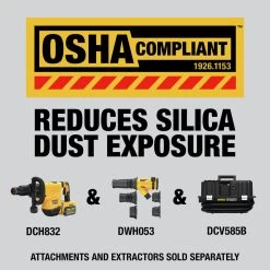 Dewalt 60V MAX Brushless Lithium-Ion 15 Lbs. Cordless SDS Max Chipping Hammer Kit (9 Ah) - DCH832X1 -PowerPro Tools dewndch832x1 t
