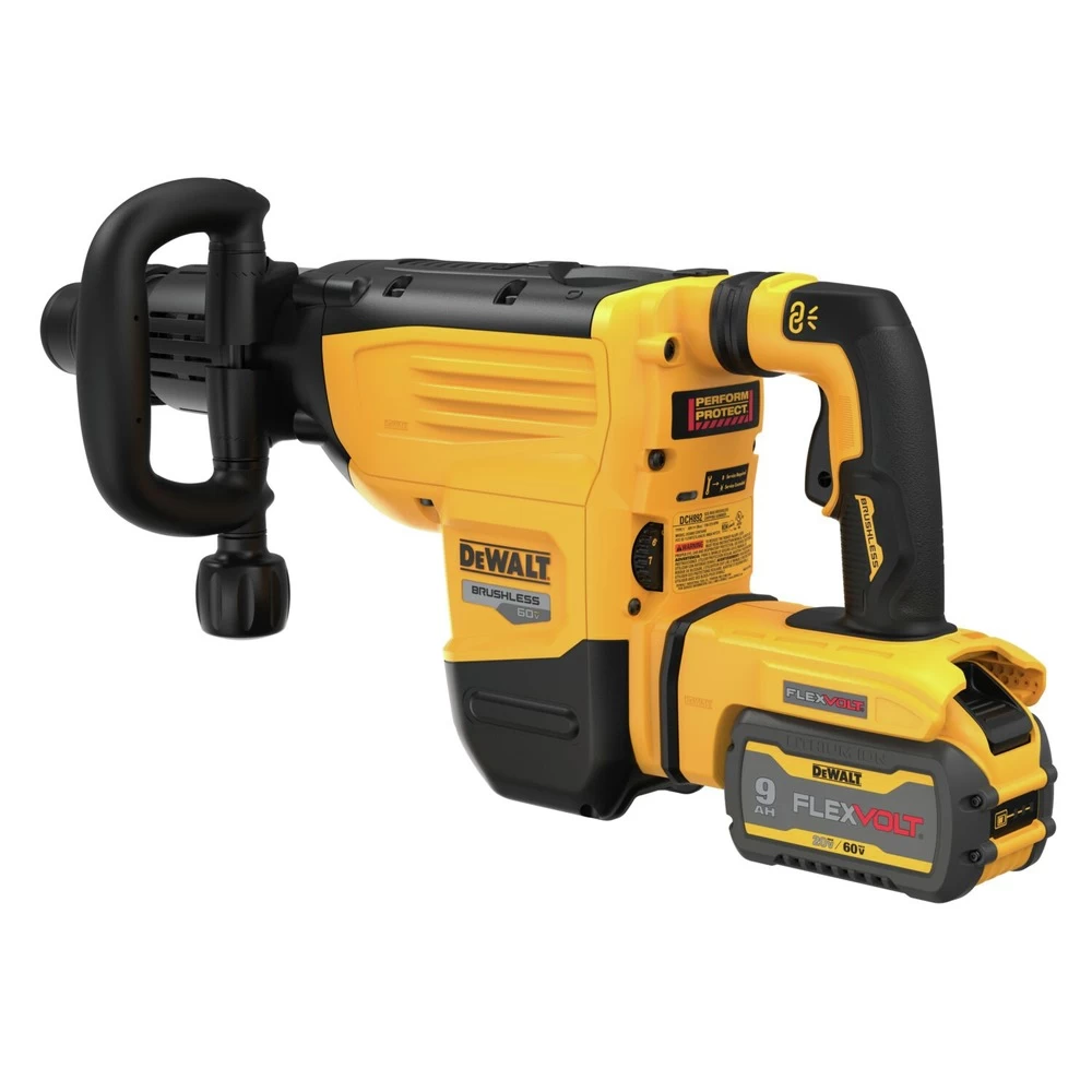 Dewalt 60V MAX Brushless Lithium-Ion 22 Lbs. Cordless SDS MAX Chipping Hammer Kit (9 Ah) - DCH892X1 7 Dewalt 60V MAX Brushless Lithium-Ion 22 Lbs. Cordless SDS MAX Chipping Hammer Kit (9 Ah) - DCH892X1 - Image 5