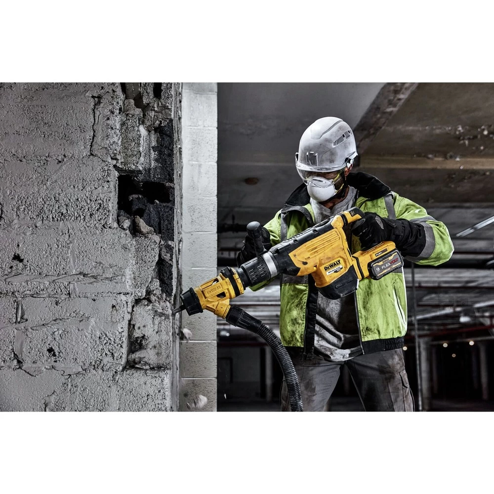Dewalt 60V MAX Brushless Lithium-Ion 22 Lbs. Cordless SDS MAX Chipping Hammer Kit (9 Ah) - DCH892X1 12 Dewalt 60V MAX Brushless Lithium-Ion 22 Lbs. Cordless SDS MAX Chipping Hammer Kit (9 Ah) - DCH892X1 - Image 10
